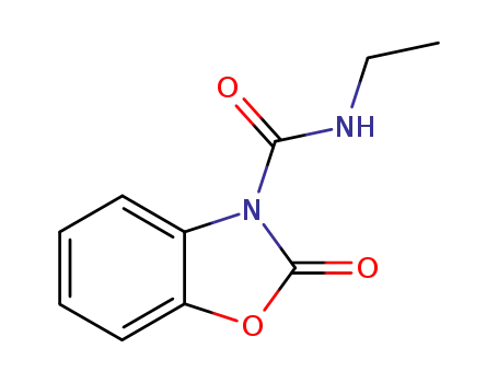Molecular Structure of 59167-82-7 (3-ethylaminocarbonyl-2(3H)-benzoxazolone)