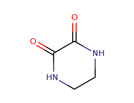 Molecular Structure of 13092-86-9 (PIPERAZINE-2,3-DIONE)