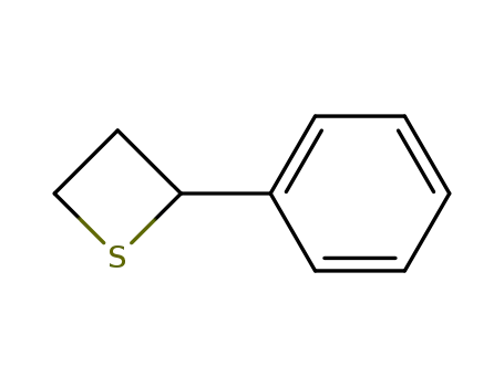 Molecular Structure of 29938-41-8 (Thietane, 2-phenyl-)