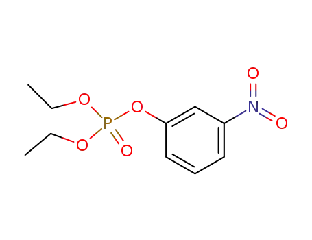 Molecular Structure of 4532-06-3 (Phosphoric acid diethyl 3-nitrophenyl ester)