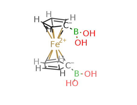 Ferrocene,1,1'-diborono- cas  32841-83-1