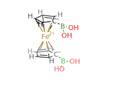 Molecular Structure of 12152-94-2 (FERROCENEBORONIC ACID)