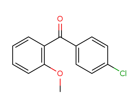 Molecular Structure of 78589-10-3 (4-CHLORO-2'-METHOXYBENZOPHENONE)