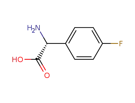 Molecular Structure of 93939-74-3 ((R)-4-Fluorophenylglycine)