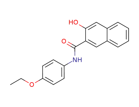 Molecular Structure of 4711-68-6 (N-(4-Ethoxyphenyl)-3-hydroxy-2-naphthamide)