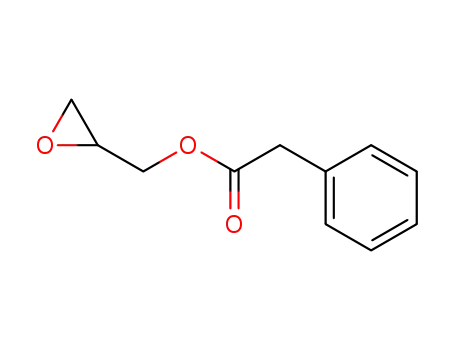 Molecular Structure of 24553-03-5 (phenylacetate of 2,3-epoxypropan-1-ol)