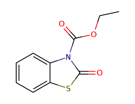 Molecular Structure of 89780-76-7 (3(2H)-Benzothiazolecarboxylic acid, 2-oxo-, ethyl ester)