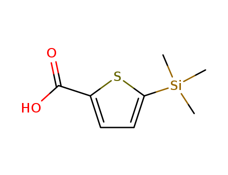 2-Thiophenecarboxylicacid, 5-(trimethylsilyl)-
