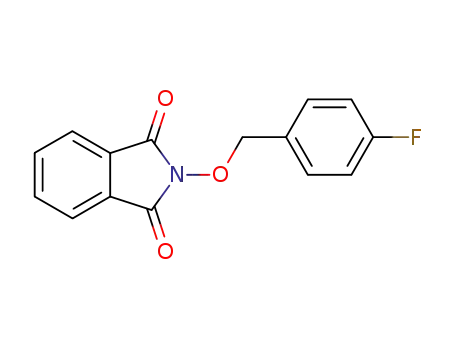 Molecular Structure of 76866-37-0 (1H-Isoindole-1,3(2H)-dione, 2-[(4-fluorophenyl)methoxy]-)