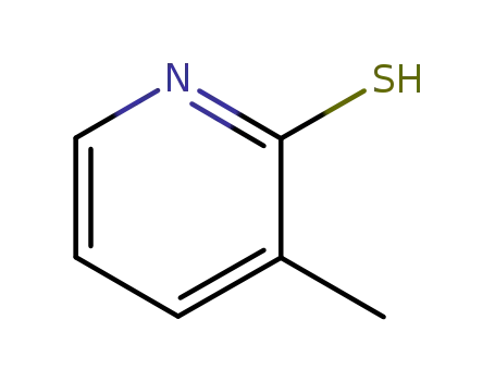 Molecular Structure of 18368-66-6 (3-Methyl-2(1H)-Pyridinethione)