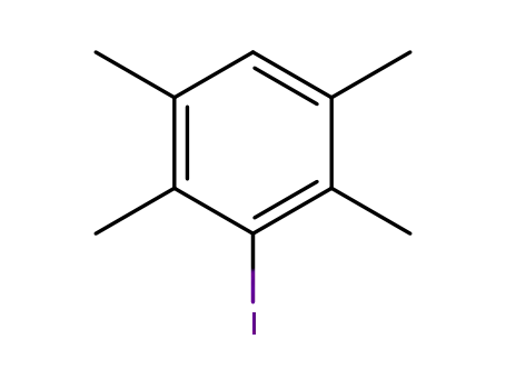 Molecular Structure of 2100-25-6 (2,3,5,6-Tetramethyliodobenzene)