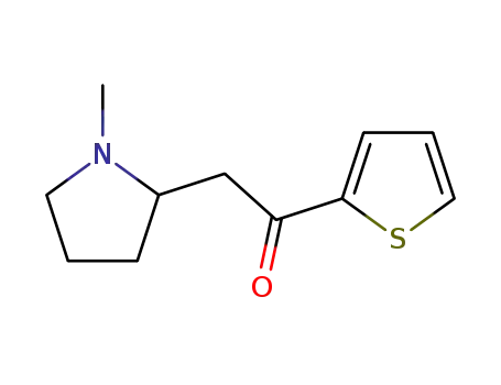2-(1-methylpyrrolidin-2-yl)-1-(thiophen-2-yl)ethanone