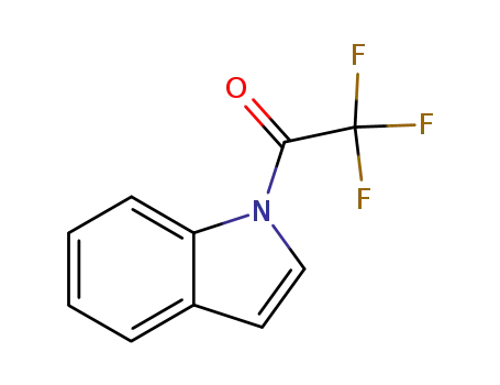 Molecular Structure of 62615-78-5 (1H-Indole, 1-(trifluoroacetyl)-)