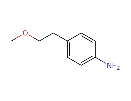 Molecular Structure of 84803-56-5 (4-(2-Methoxyethyl)aniline)