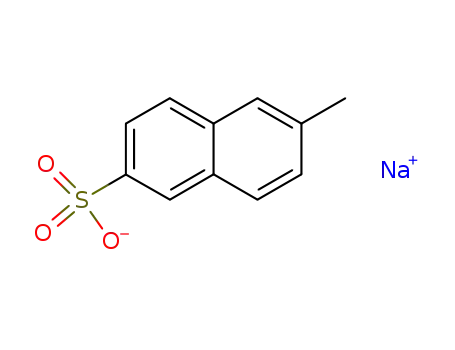 Molecular Structure of 13035-04-6 (2-Naphthalenesulfonic acid, 6-methyl-, sodium salt)