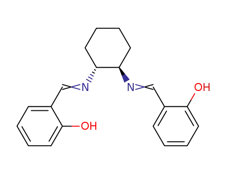 Molecular Structure of 133695-16-6 (Phenol, 2,2'-[(1R,2R)-1,2-cyclohexanediylbis(nitrilomethylidyne)]bis-)