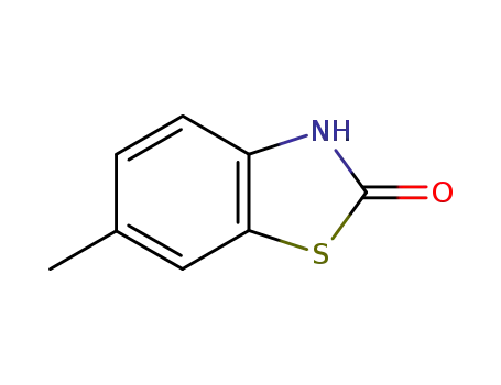Molecular Structure of 53827-53-5 (6-METHYL-3H-BENZOTHIAZOL-2-ONE)