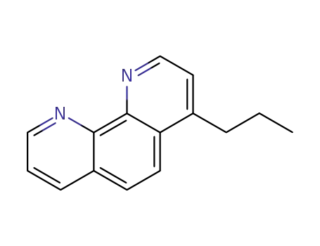 Molecular Structure of 80186-77-2 (4-propyl-[1,10]phenanthroline)