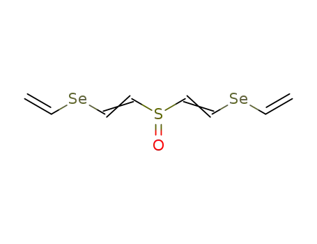 Molecular Structure of 136308-15-1 (di<2-(vinylseleno)vinyl> sulfoxide)
