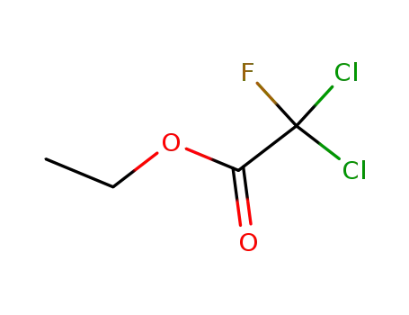 Molecular Structure of 383-61-9 (ETHYL DICHLOROFLUOROACETATE)