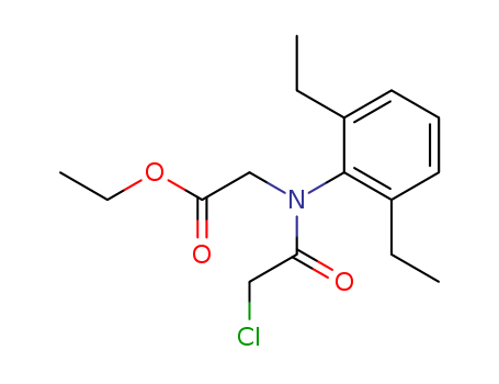 Glycine,N-(2-chloroacetyl)-N-(2,6-diethylphenyl)-, ethyl ester