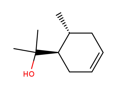 Molecular Structure of 99805-92-2 (trans-o-4-menthen-8-ol)