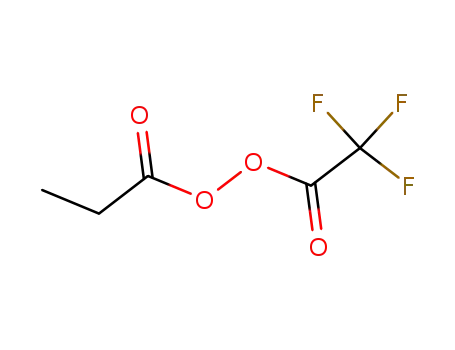 Molecular Structure of 477780-49-7 (Peroxide, 1-oxopropyl trifluoroacetyl)