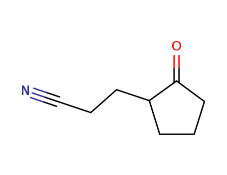 Cyclopentanepropanenitrile,2-oxo-