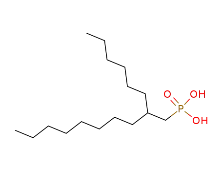 Molecular Structure of 101440-33-9 (2-hexyldecylphosphonic acid)