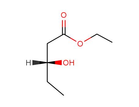 Pentanoic acid, 3-hydroxy-, ethyl ester, (3S)-(73143-67-6)