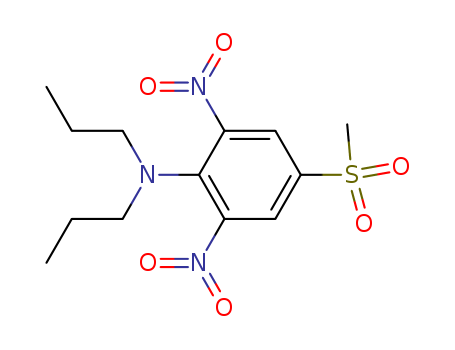 Benzenamine,4-(methylsulfonyl)-2,6-dinitro-N,N-dipropyl-