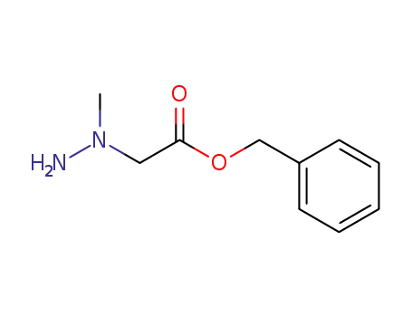 Molecular Structure of 55501-33-2 (benzyl 2-(1-methylhydrazinyl)acetate)