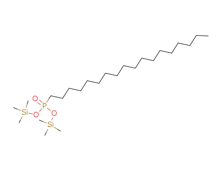 Molecular Structure of 81302-75-2 (O,O'-bis(trimethylsilyl)octadecylphosphonic acid)