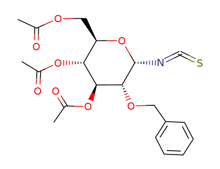 Acetic acid (2R,3S,4S,5R,6S)-3-acetoxy-2-acetoxymethyl-5-benzyloxy-6-isothiocyanato-tetrahydro-pyran-4-yl ester
