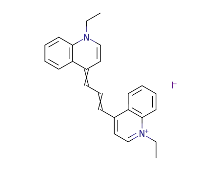 Molecular Structure of 4727-50-8 (1,1'-DIETHYL-4,4'-CARBOCYANINE IODIDE)