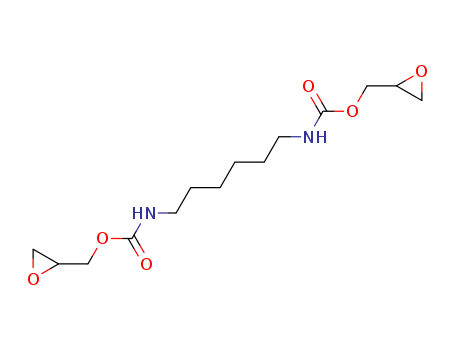 Carbamic acid,1,6-hexanediylbis-, bis(oxiranylmethyl) ester (9CI)