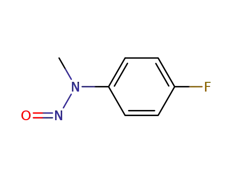 Molecular Structure of 937-25-7 (N-nitroso-N-methyl-4-fluoroaniline)