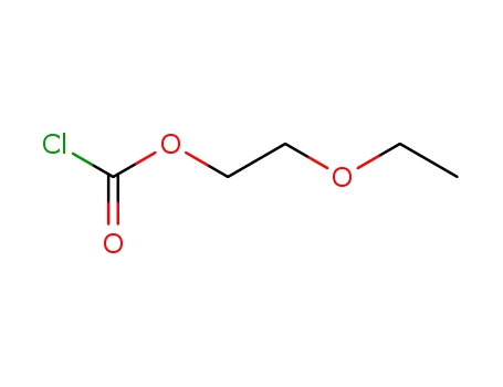 Molecular Structure of 628-64-8 (2-Ethoxyethyl chloroformate)