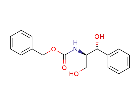 Molecular Structure of 285567-86-4 ((1R,2R)-2-amino-(N-benzyloxycarbonyl)-1-phenylpropane-1,3-diol)