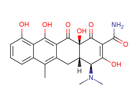 (2Z,4S,4aS,12aS)-2-(amino-hydroxy-methylidene)-4-dimethylamino-10,11,1 2a-trihydroxy-6-methyl-4a,5-dihydro-4H-tetracene-1,3,12-trione