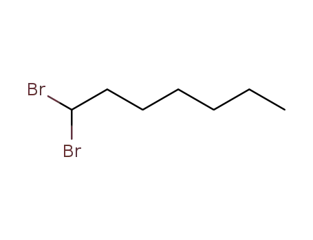 Molecular Structure of 59104-79-9 (1,1-dibromoheptane)