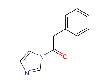 Molecular Structure of 55628-82-5 (1-(Phenylacetyl)imidazole)
