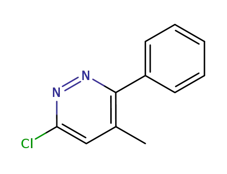 Molecular Structure of 67820-83-1 (6-CHLORO-4-METHYL-3-PHENYL-PYRIDAZINE)