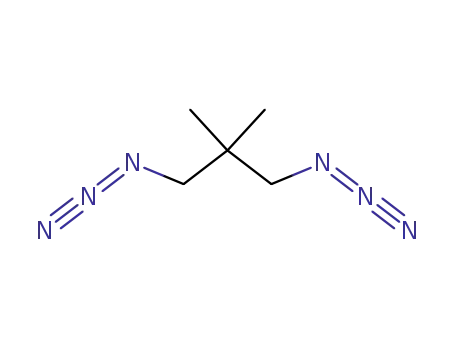 Molecular Structure of 31044-89-0 (1,3-diazido-2,2-dimethyl-propane)