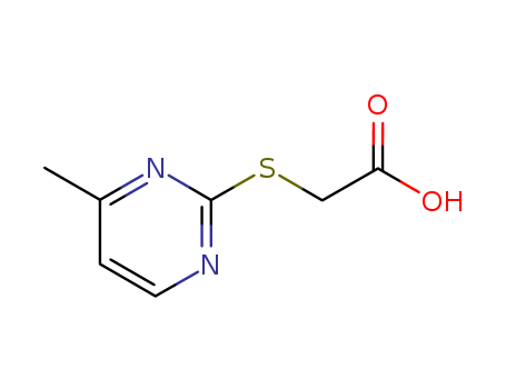 ((4-Methylpyrimidin-2-yl)thio)acetic acid cas  46118-95-0