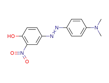 Molecular Structure of 119525-59-6 (3-nitro-4-hydroxy-4'-N,N-dimethylaminoazobenzene)