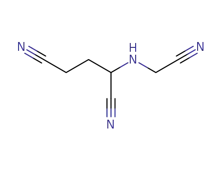 Molecular Structure of 959051-09-3 (rac-N<sup>2</sup>-(Cyanmethyl)glutamindinitril)