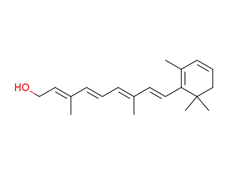 Molecular Structure of 79-80-1 (dehydroretinol)