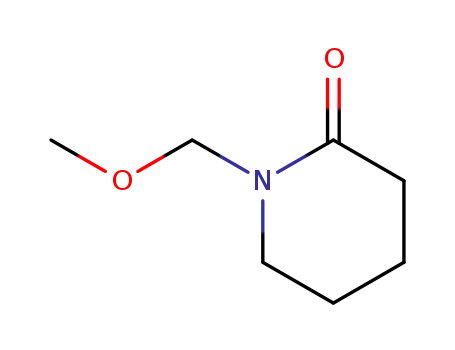 Molecular Structure of 50902-27-7 (1-(methoxymethyl)piperidin-2-one)