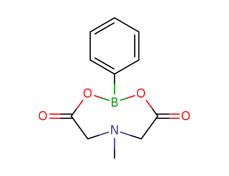 Molecular Structure of 109737-57-7 (6-Methyl-2-phenyl-1,3,6,2-dioxazaborocane-4,8-dione)